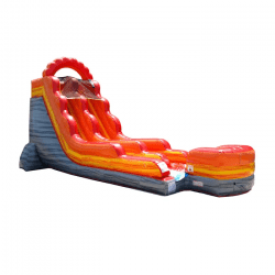 18' Fire Red Marble Slide Choose Wet or Dry