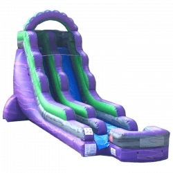 18' Purple Marble Slide Choose Wet or Dry