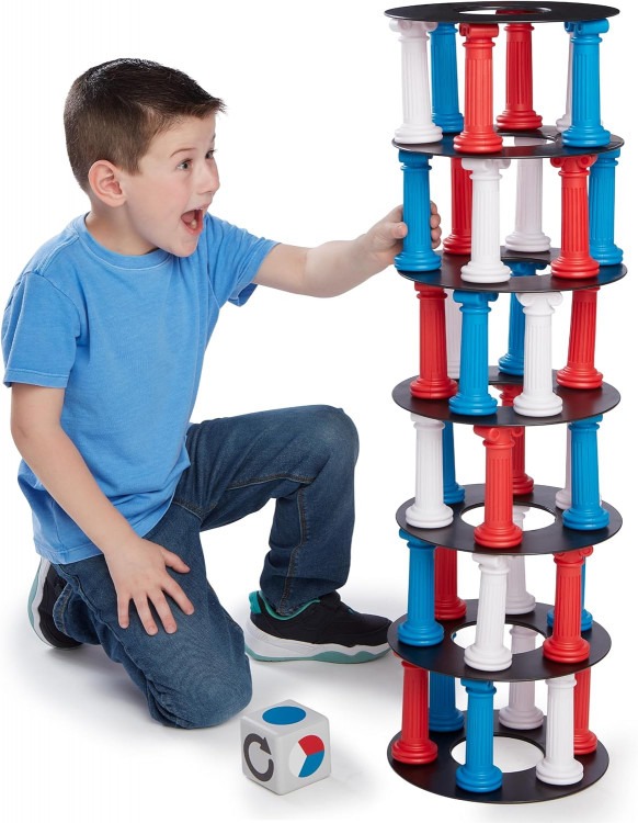 Giant Tumbling Tower Game