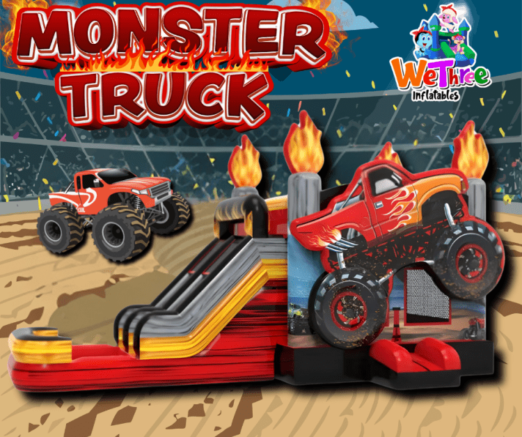 3D Monster Truck Combo Choose Wet or Dry